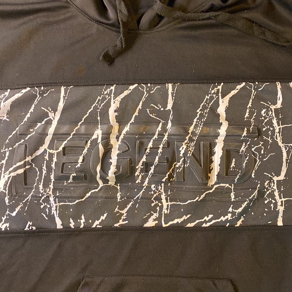 THE LEGEND 23. Diamond Stash short sleeve Hoodie - Picture 2 of 5